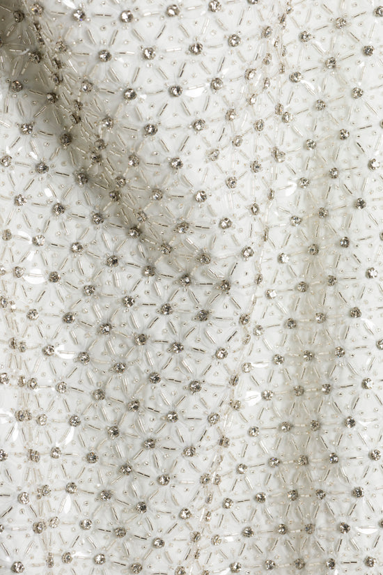 Vanessa Embellished Bustier Midi Dress