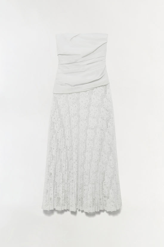 Annalise Cotton Lace Midi Dress