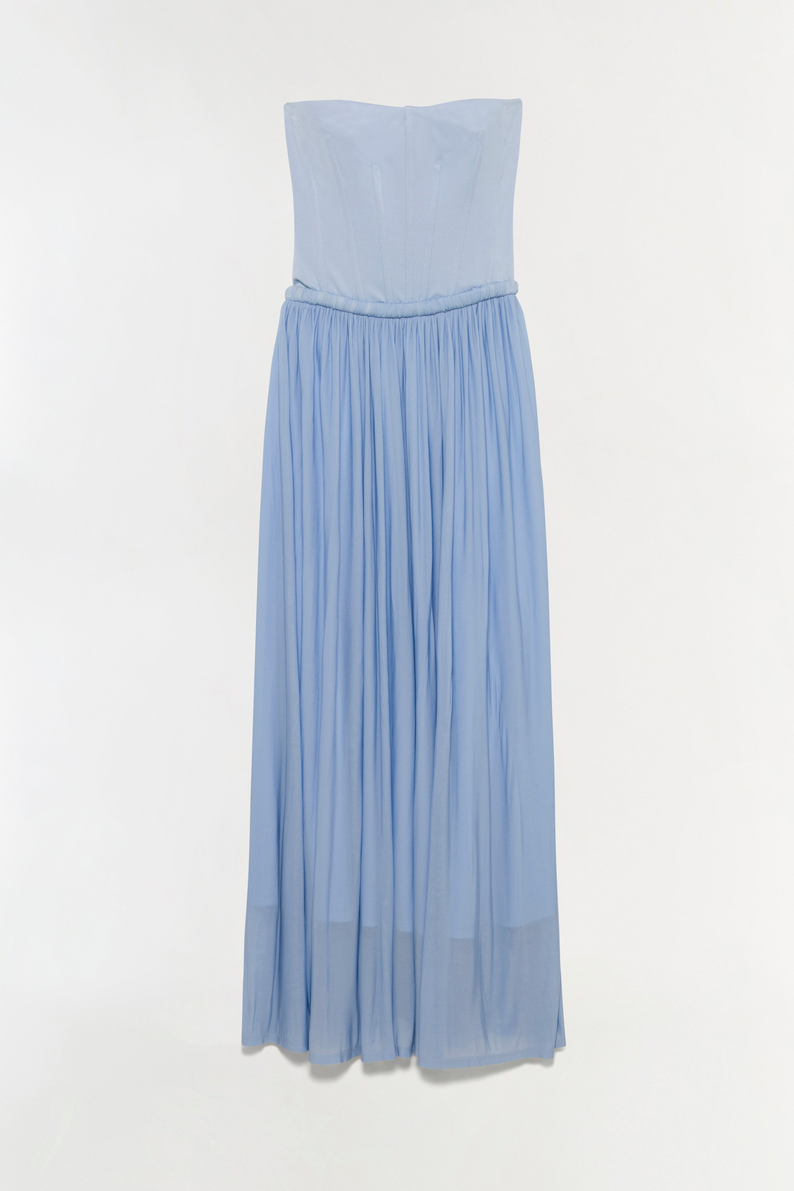 SIMKHAI Women's Adalys Bustier Dress in Tidepool, Size 00 SIMKHAI Women's Adalys Bustier Dress in Tidepool, Size 00