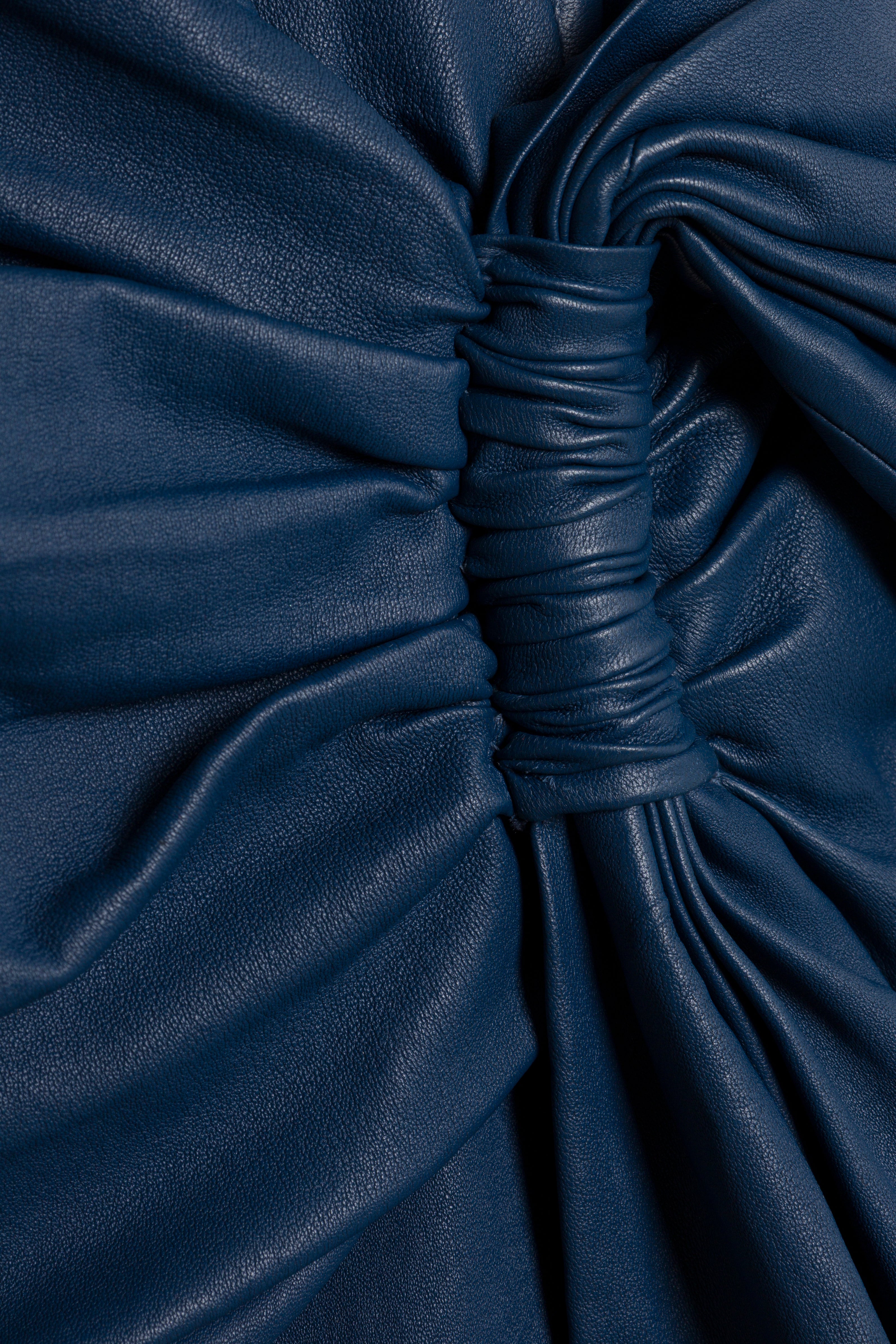 simkhai leather dress Juliette Leather Mini Dress SIMKHAI