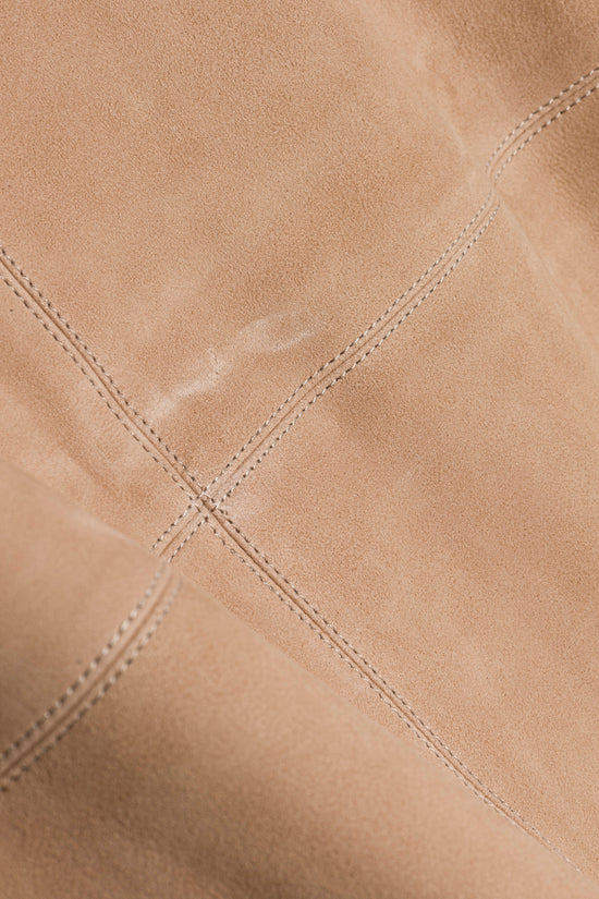 Harrison Suede Midi Skirt