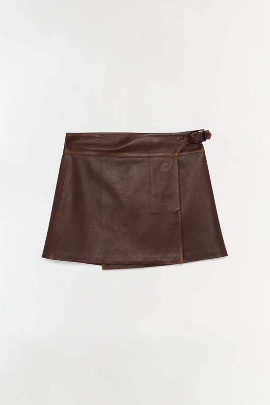 Madeline Leather Mini Skirt