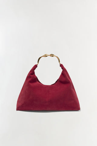Nixi Suede Hobo Bag