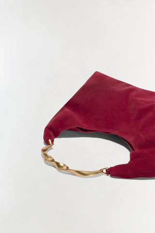 Nixi Suede Hobo Bag