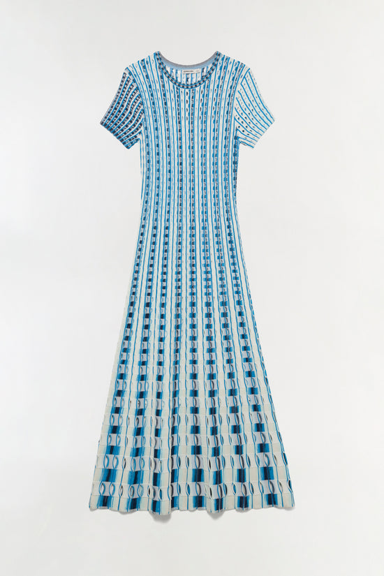 Zaida Eyelet Knit Midi Dress