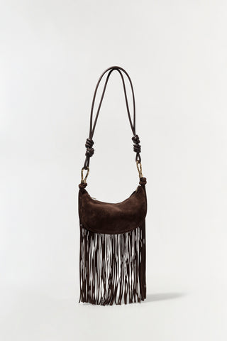 Avery Fringe Suede Crossbody
