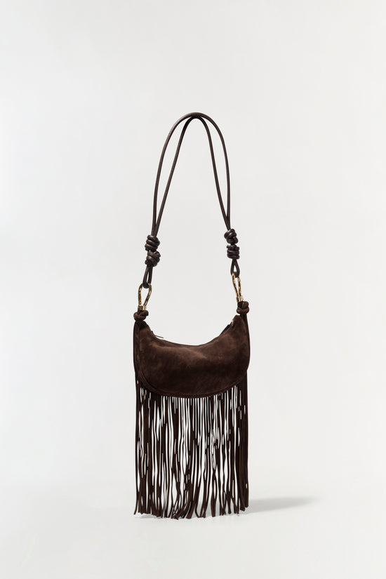 Avery Fringe Suede Crossbody