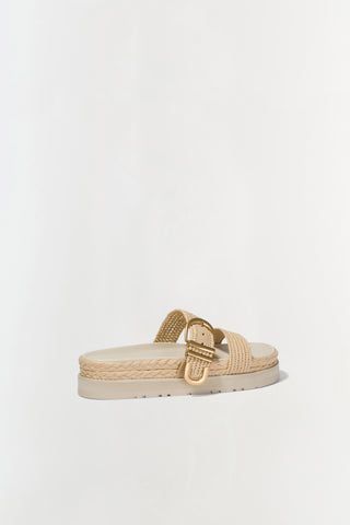 Aida Raffia Sandal