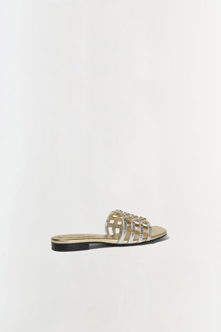 Rivet Flat Sandal