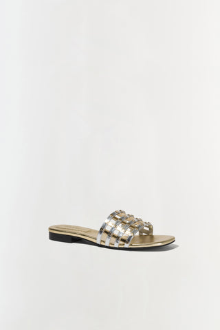 Rivet Flat Sandal