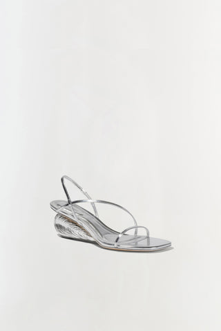 Bridget Shell Wedge Sandal