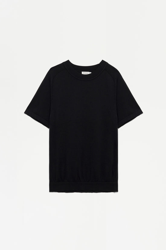 Black Kellyn Short Sleeve Crewneck Top - SIMKHAI