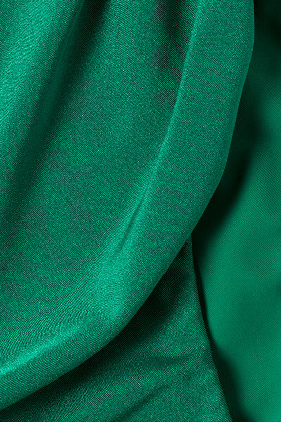 Teya High Waisted Ruched Bikini Bottom