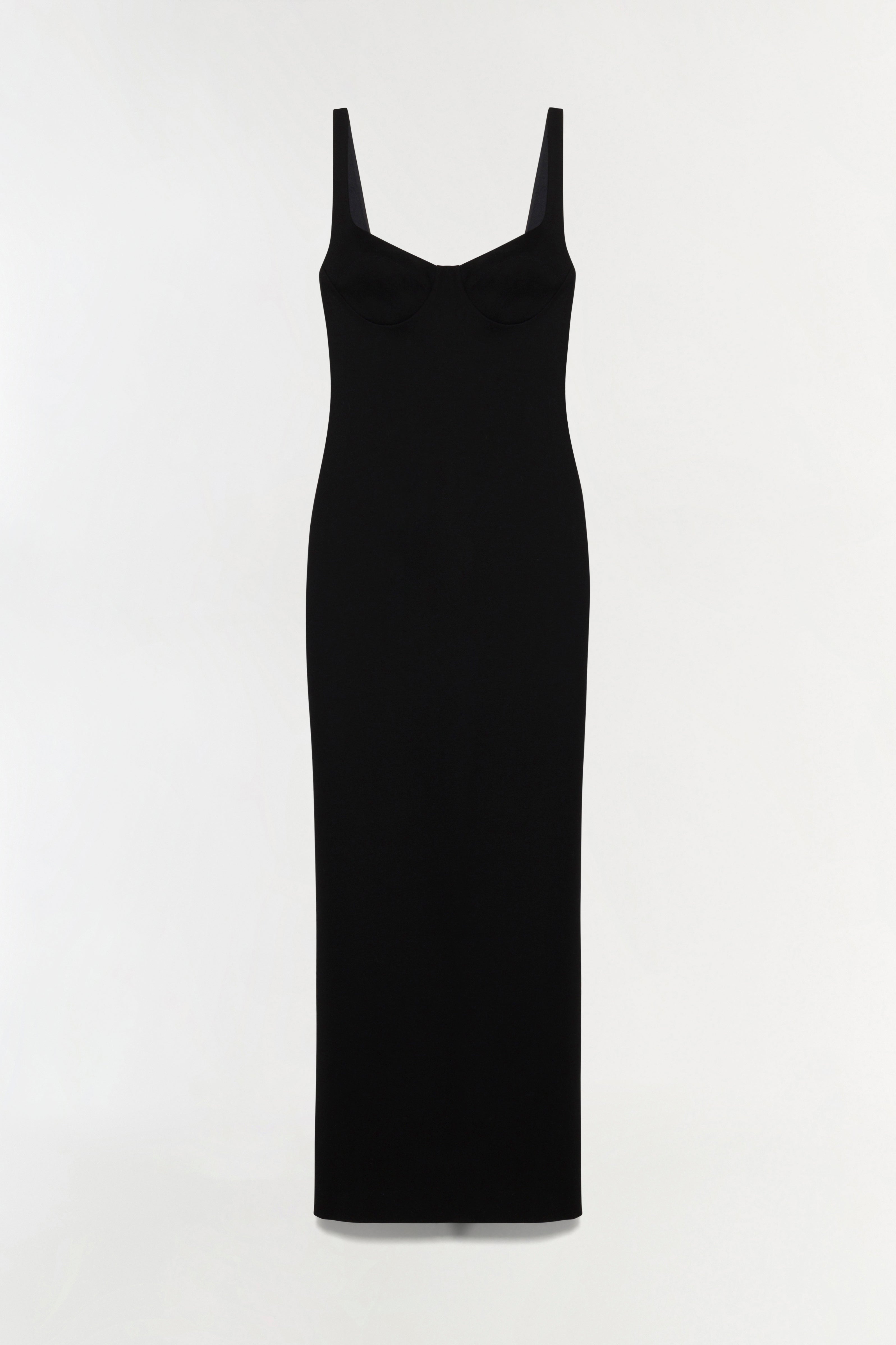 Simkhai Cabot Sculpted Scuba Maxi Dress in Black - Size 6 Simkhai Cabot Sculpted Scuba Maxi Dress in Black - Size 6