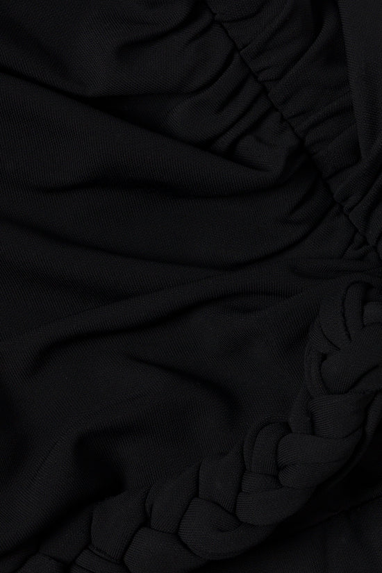 Valen Draped Jersey Top