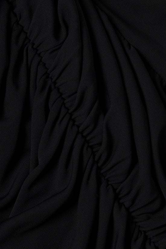 Juna Draped Jersey Midi Skirt