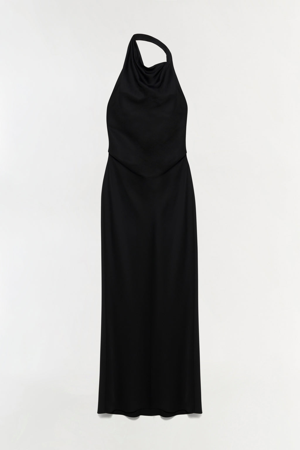 Reannon Draped Satin Gown – SIMKHAI