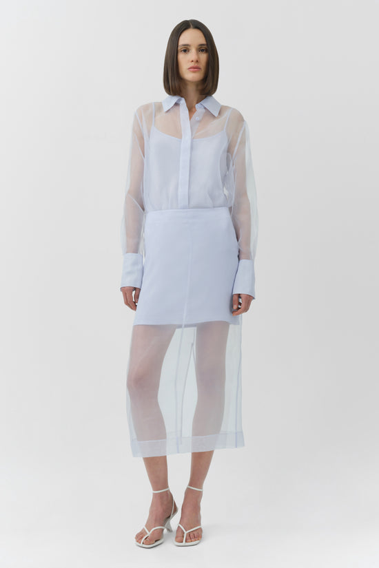Dana Organza Midi Skirt