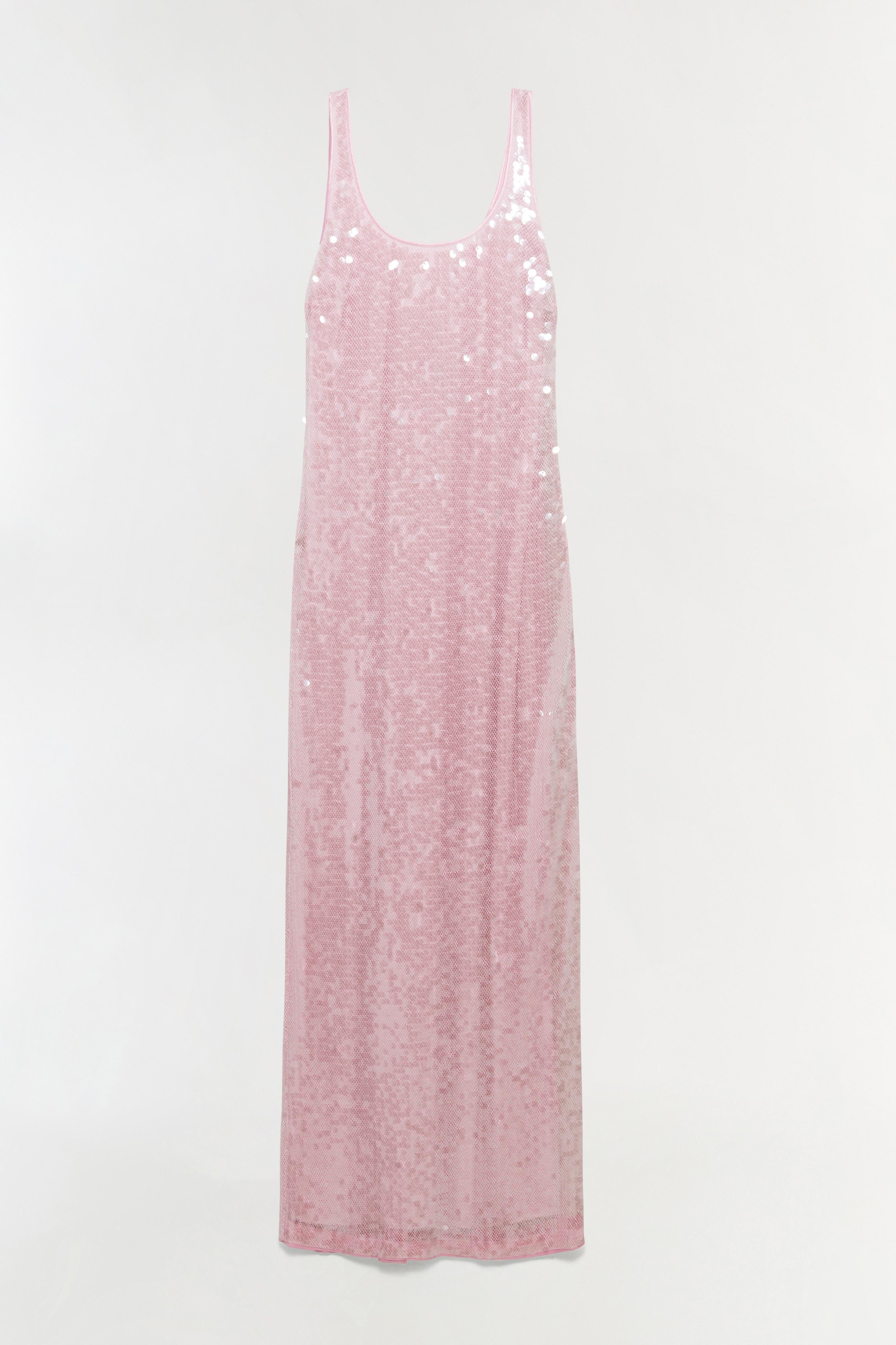 Bex Tank Maxi Dress - Tulip Pink | SIMKHAI Bex Tank Maxi Dress - Tulip Pink | SIMKHAI