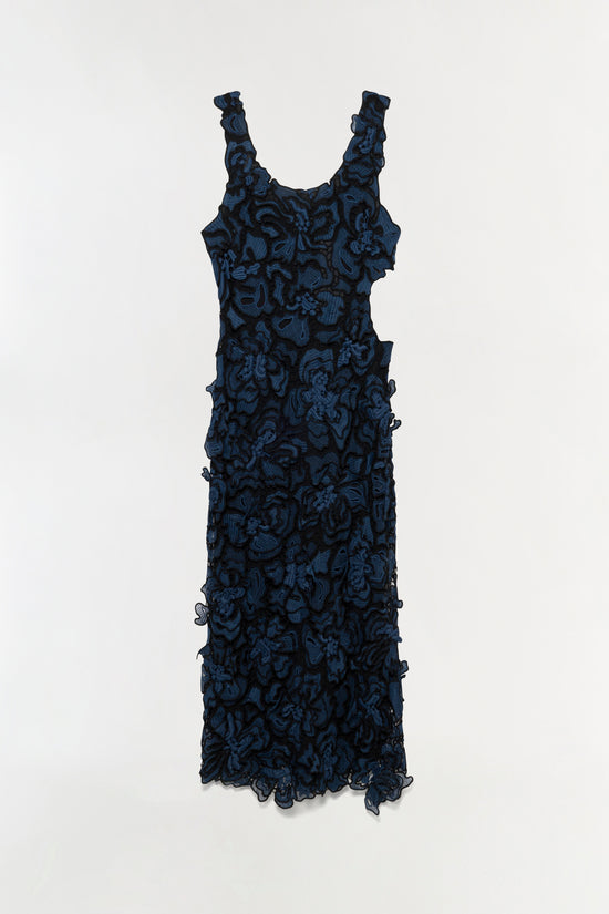 dahlia print pleat midaxi dress Dahlia Print Pleat Midaxi Dress