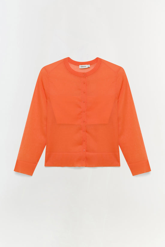 Rachel Sheer Knit Cardigan