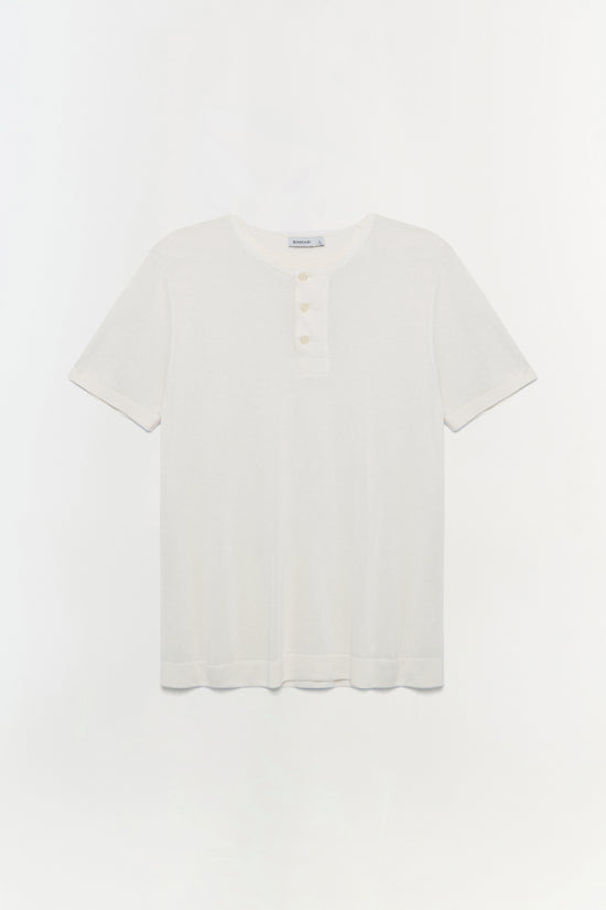 Hayes Silk Linen Henley