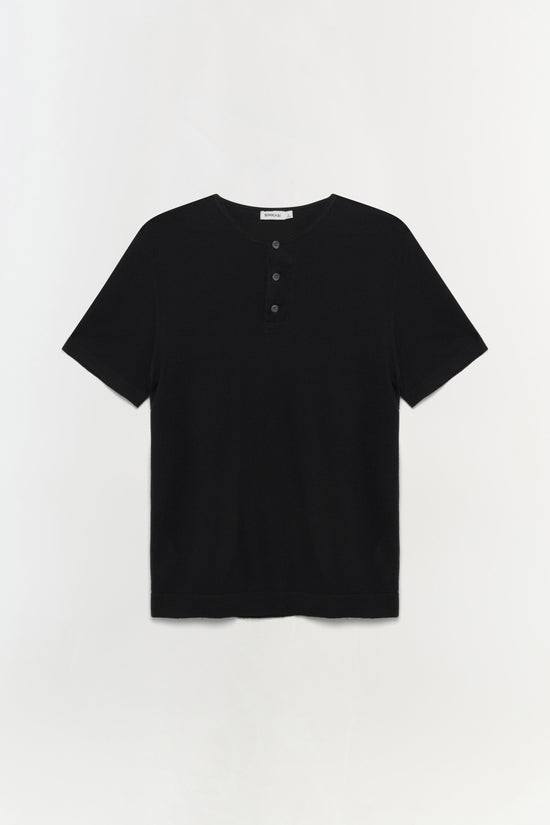 Hayes Silk Linen Henley