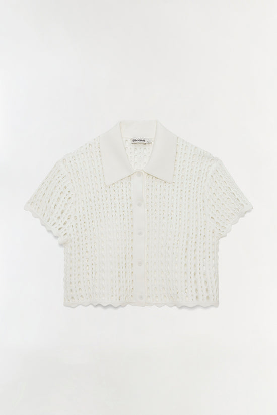 Arlan Open Stitch Camp Shirt