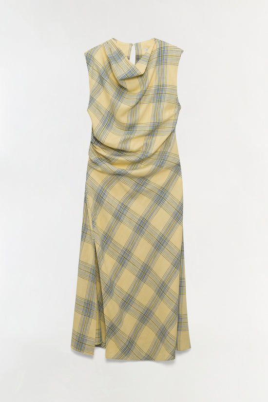 Burke Draped Midi Dress