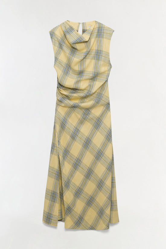 Burke Draped Midi Dress