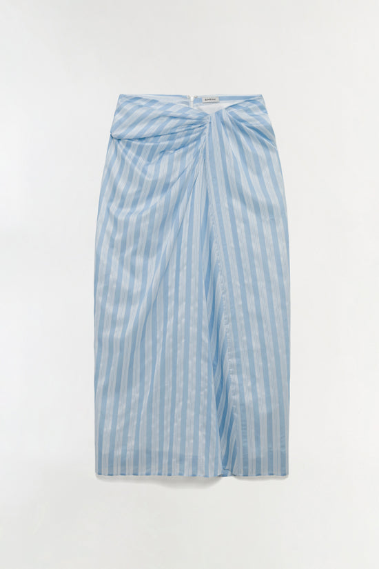 Liorra Draped Midi Skirt