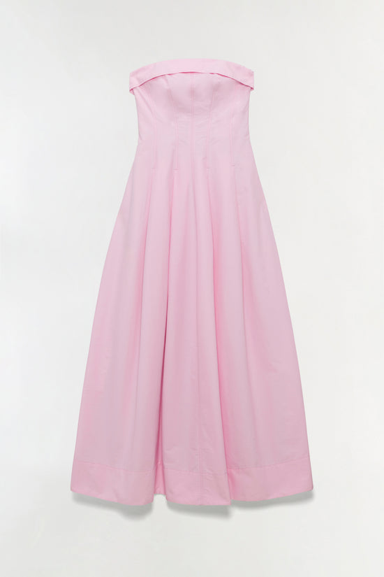 Imogen Lace Bustier Midi Dress SIMKHAI Imogen Lace Bustier Midi Dress SIMKHAI