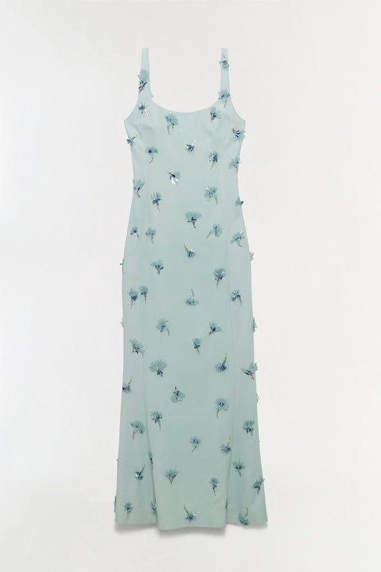 Imogen Lace Bustier Midi Dress – SIMKHAI