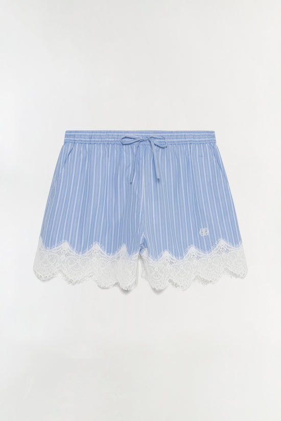Emmie Cotton Lace Shorts