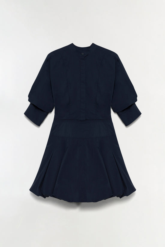 Effie Cotton Bubble Mini Dress