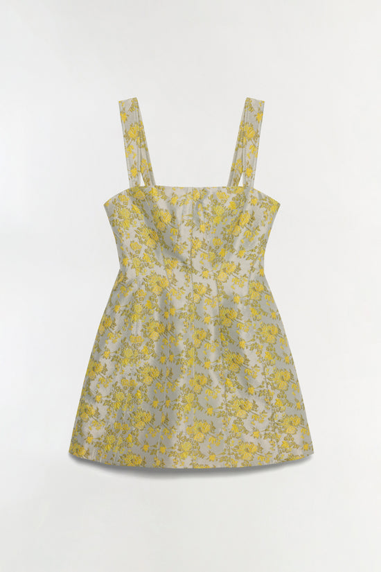 Lydia Jacquard Mini Dress
