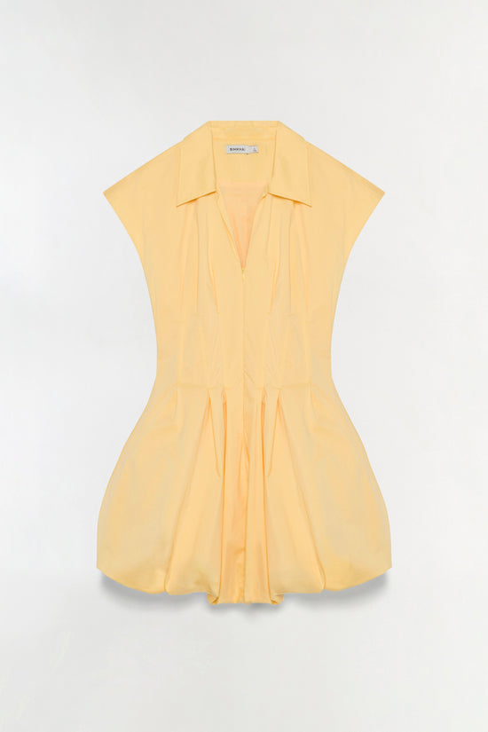 Lirinne Cotton Bubble Mini Dress