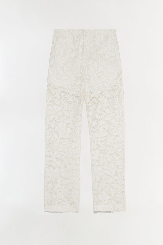 Braylen Cotton Lace Pant