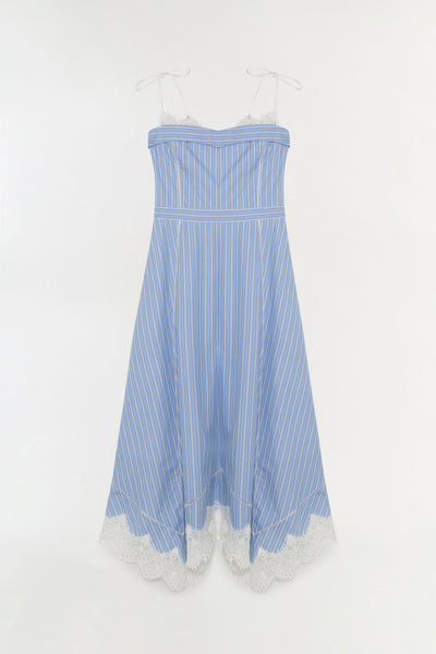 Avaleigh Cotton Midi Dress – SIMKHAI