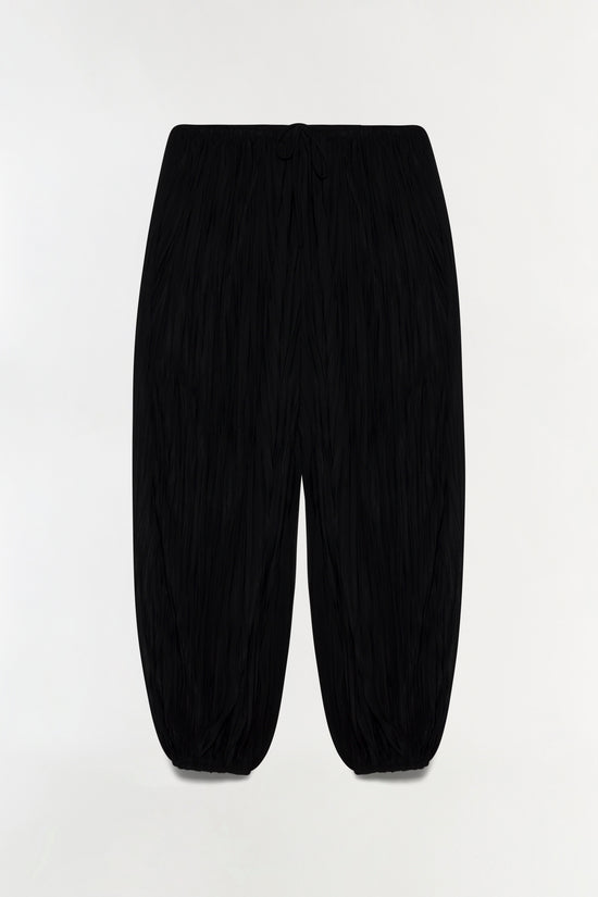 Afton Crinkle Jersey Balloon Pant