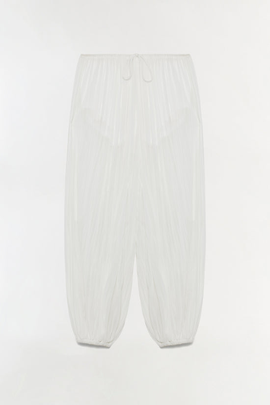 Afton Crinkle Jersey Balloon Pant
