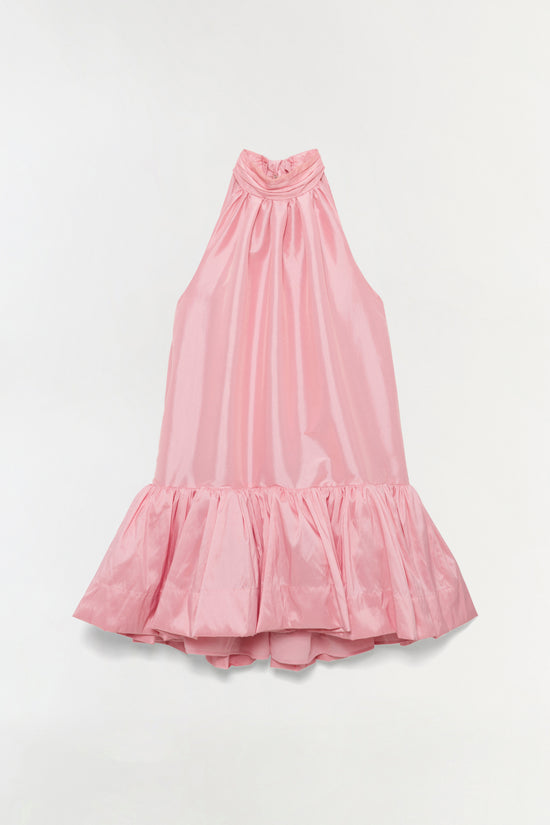 Hope Taffeta Bow Tie Mini Dress
