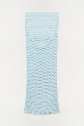 Demitri Mesh Knit Midi Skirt