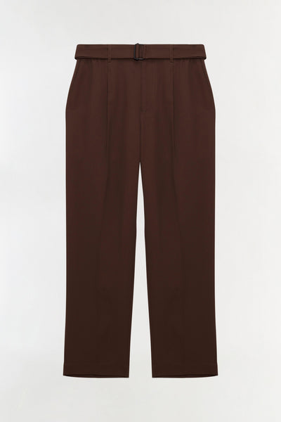 パンツ Rich I 25SS 3 TUCK TROUSERS BROWN 50 Elvis Trousers – SIMKHAI