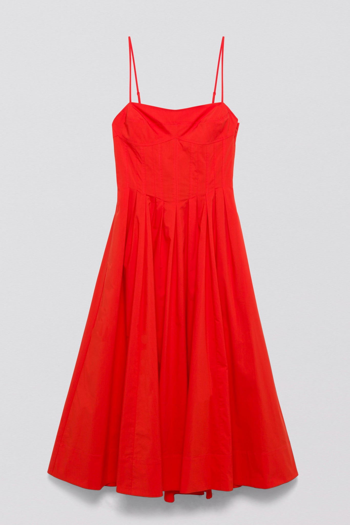 Kittiya Midi Dress - Flame Orange | SIMKHAI