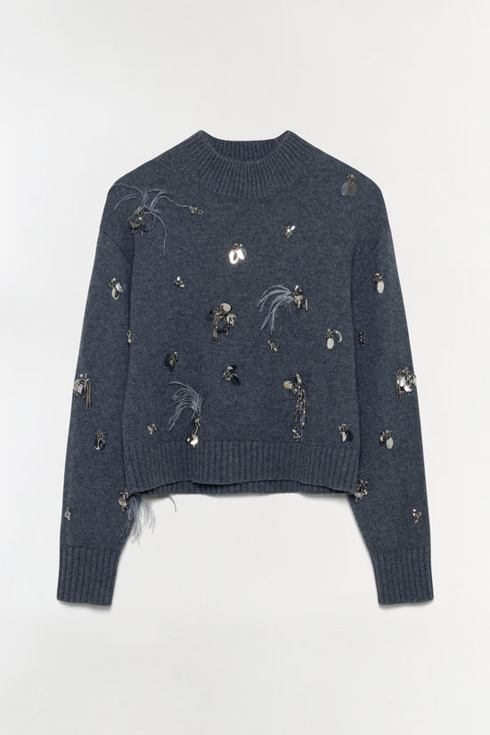 Gabriette Embellished Sweater