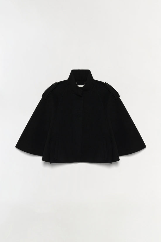 Yara Wool Cape Jacket