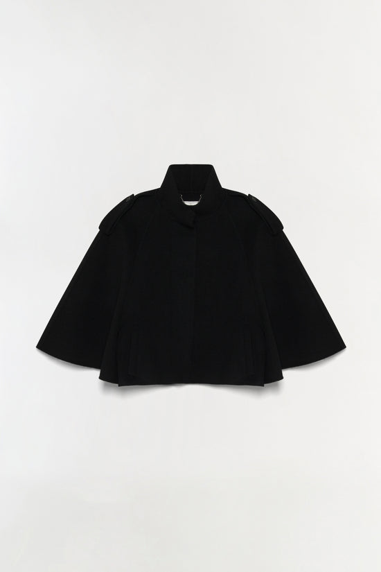 Yara Wool Cape Jacket
