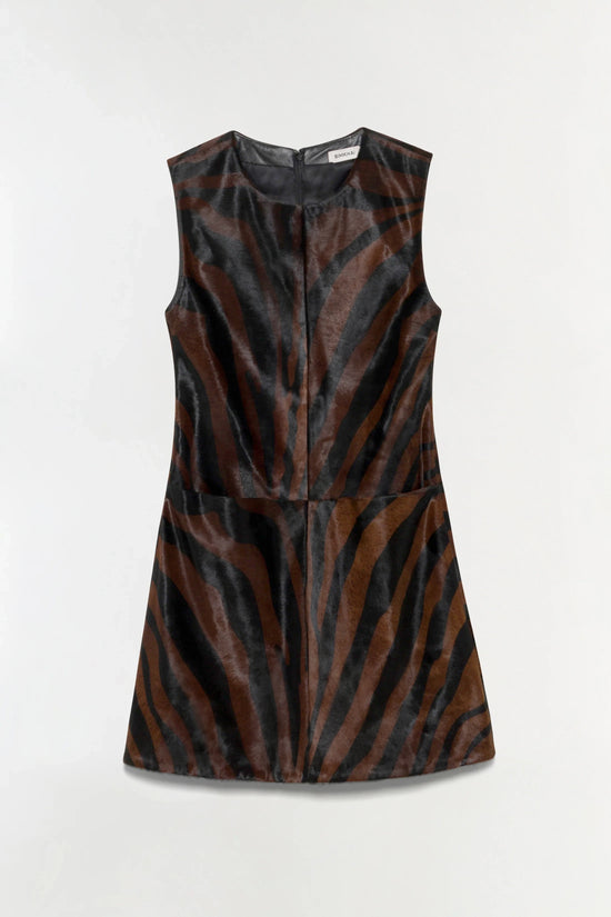 Sonoma Calf Hair Mini Dress