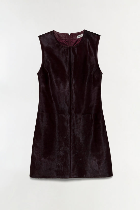 Sonoma Calf Hair Mini Dress